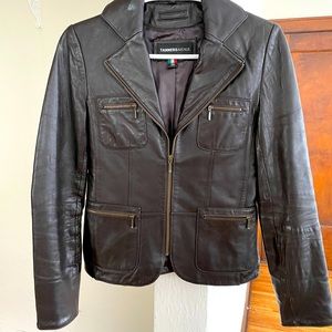Italian leather jacket size small